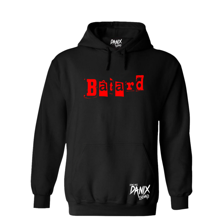 Sweat à capuche BÂTARD V2 [DANIX CENSORED]